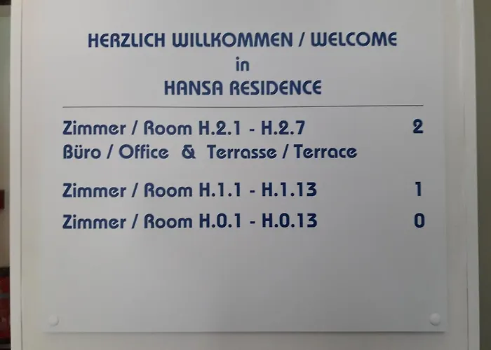 Gaestehaus Hansa Hotel apartamentowy